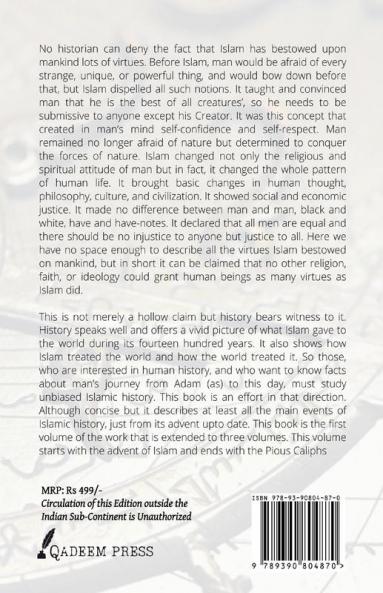 A Concise History of the Muslim World: Volume 1