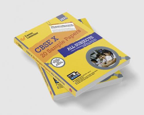 Ultimate CBSE X 2021 based on Reduced Syllabus & as per the Latest CBSE Sample Papers for 2021. Includes 20 Sample Papers (5 Science 5 Mathematics Standard 5 Social Science & 5 English Language & Literature) and Solved papers of 2020