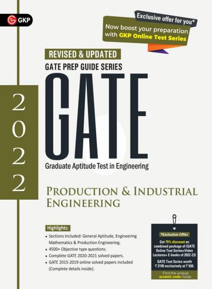 GATE 2022 : Production & Industrial Engineering - Guide