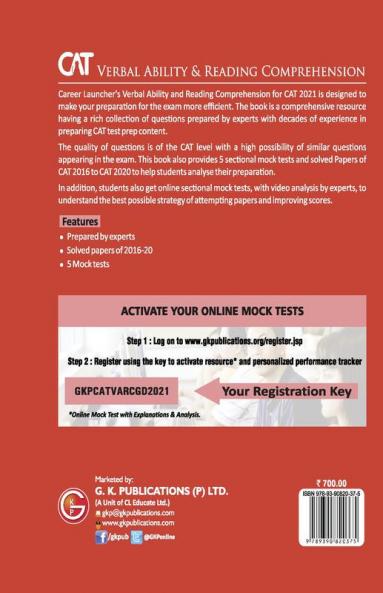 CAT 2021 Verbal Ability & Reading Comprehension by Gautam Puri