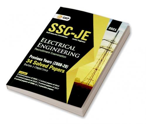 Ssc 2021 Junior Engineers Paper I Electrical Engineering 34 Previous Years Solved Papers (2008-20)