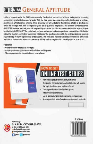 GATE 2022 : General Aptitude - Guide