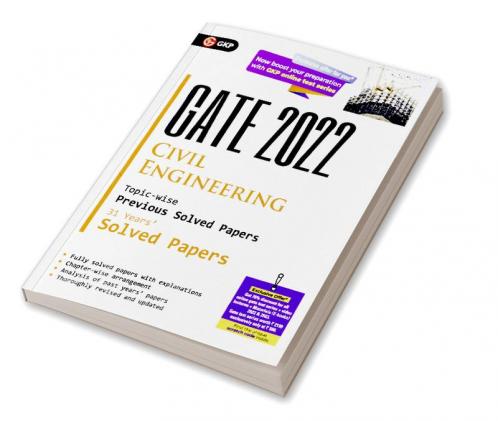 GATE 2022 Civil Engineering - 31 Years Topic Wise Previous Solved Papers
