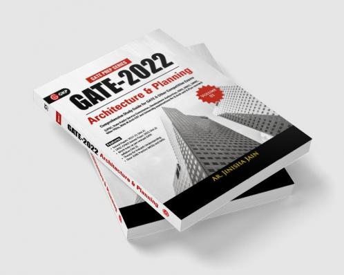 GATE 2022 Architecture & Planning Vol 1 - Guide by Ar. Jinisha Jain