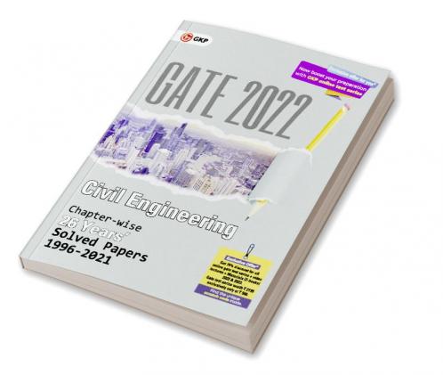 GATE 2022 Civil Engineering - 26 Years Chapter-wise Solved Papers (1996-2021)