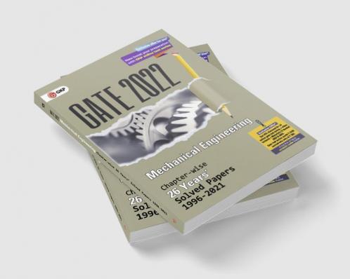 GATE 2022 Mechanical Engineering - 26 Years Chapter-wise Solved Papers (1996-2021)