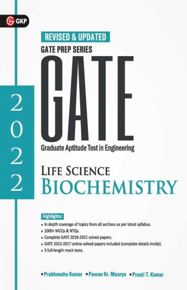 Gate 2022 Life Sciences Biochemistry by GKP
