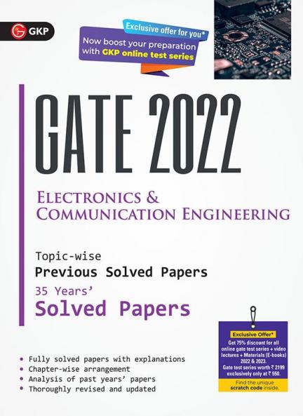 GATE 2022 Electronics & Communication Engineering - 35 Years Topic-wise Previous Solved Papers