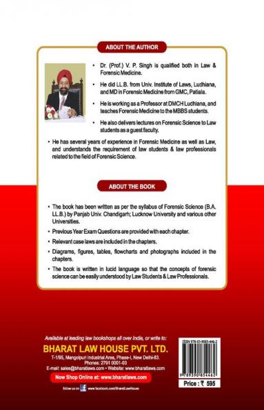 Forensic Science (For Law Students & Law Professionals)