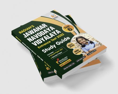 Jawahar Navodaya Vidyalaya Book for Class 6 Entrance Exam 2022 from the House of RS Aggarwal (English Medium)