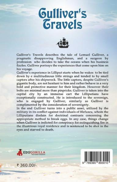Gulliver's Travels: Adventures of Gulliver in the Lands of Lilliput by Jonathan Swift
