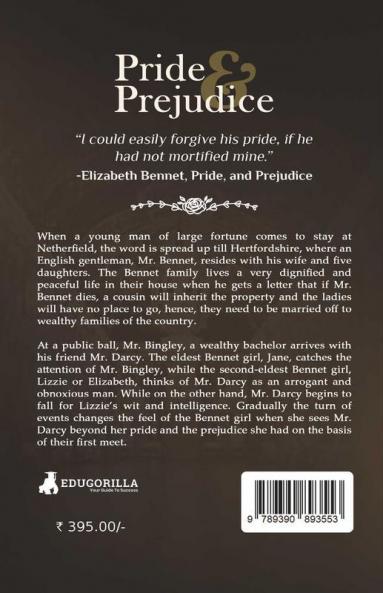 Pride & Prejudice : A Classic Tale of Regancy on feminism romance and the elizabethian culture by Jane Auston