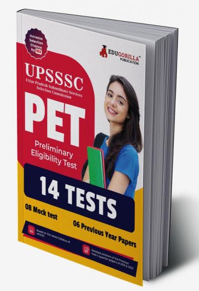 UPSSSC PET Book 2023 (English Edition) - Preliminary Eligibility Test | 8 Practice Tests and 6 Previous Year Papers (2021 - 2022) - with Free Access to Online Tests