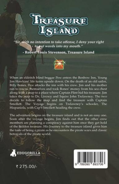 Treasure Island: The Adventure of Jim Hawkins & the Pirates by Robert Louis Stevenson.