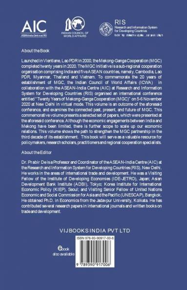 Twenty Years of Mekong-Ganga Cooperation (MGC): Achievements and Way Forward