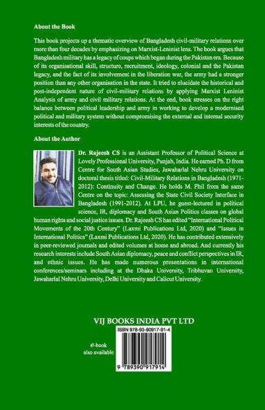 Contours of Civil-Military Relations in Bangladesh (1971-2017)