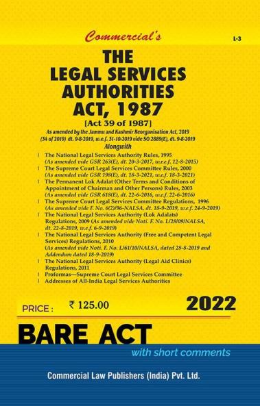 The Legal Services Authorities Act 1987