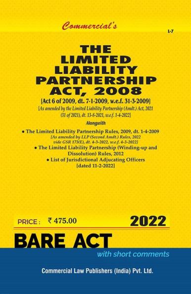 The Limited Liability Partnership Act 2008
