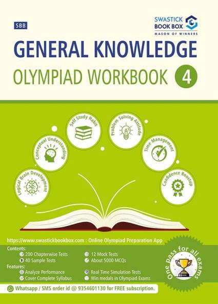 General Knowledge Olympiad Workbook - Class 4