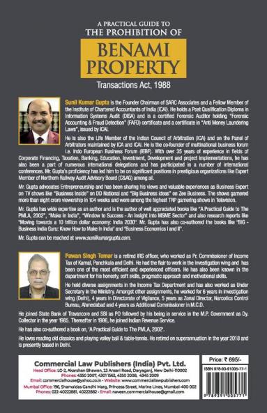 A Practical Guide to the Prohibition of Benami Property Transactions Act1988