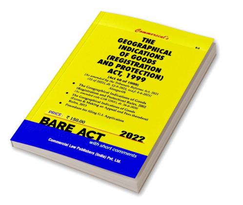 The Geographical Indications of Goods (Registration and Protection) Act 1999