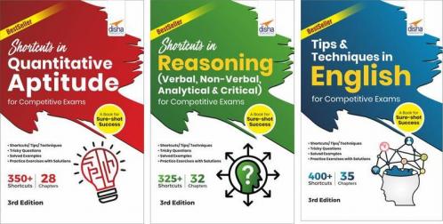 Shortcuts & Tips in Quantitative Aptitude/ Reasoning/ English for Competitive Exams 2nd Edition