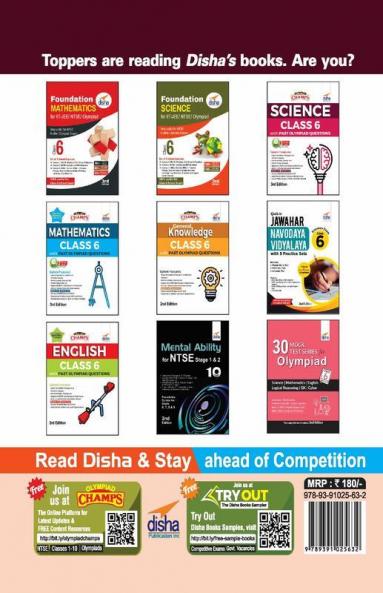 7 Years Sainik School Class 6 Entrance Exam Year-wise Solved Papers (2021-2015) with 5 Mock Tests 2nd Edition
