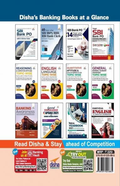 SBI Bank PO Preliminary Exam 21 Practice Sets with 5 Online Tests 5th Edition