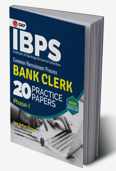 IBPS 2021-22 : Bank Clerk - 20 Practice Papers (Phase I)