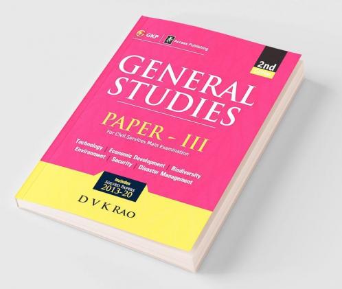 General Studies Pap er III For UPSC Civil Services Main Examination 2e by DVK Rao