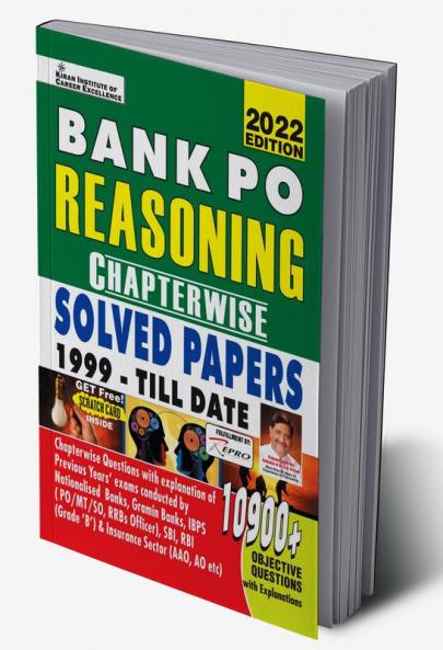 Bank PO- Reasoning Chapterwise Solved 1999- Till Date (10800+ Objective Questions)
