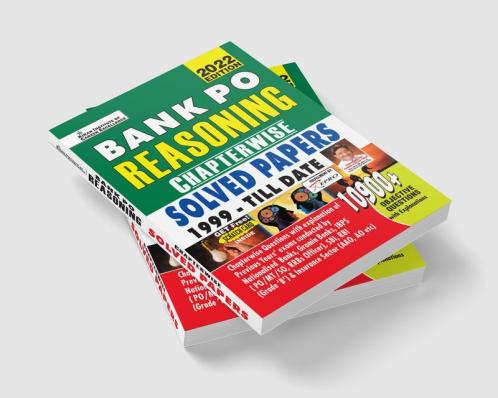 Bank PO- Reasoning Chapterwise Solved 1999- Till Date (10800+ Objective Questions)