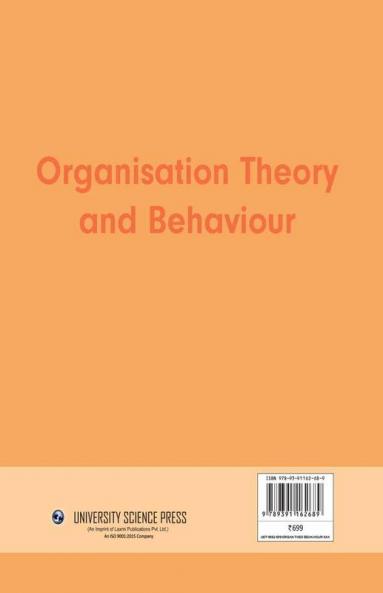 Organisation Theory and Behaviour