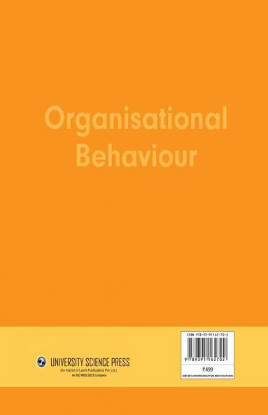 Organisational Behaviour