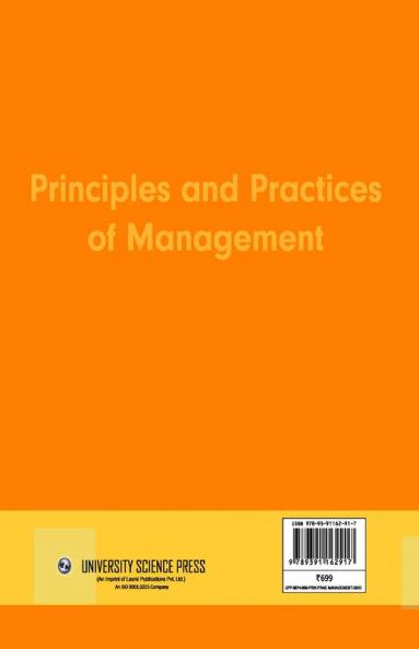 Principles and Practices of Management