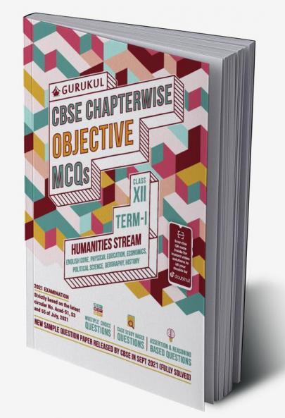 Chapterwise Objective MCQs Humanities Book for CBSE Class 12 Term I Exam