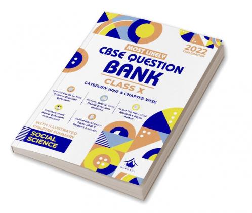 Most Likely Question Bank - Social Science: CBSE Class 10 for 2022 Examination