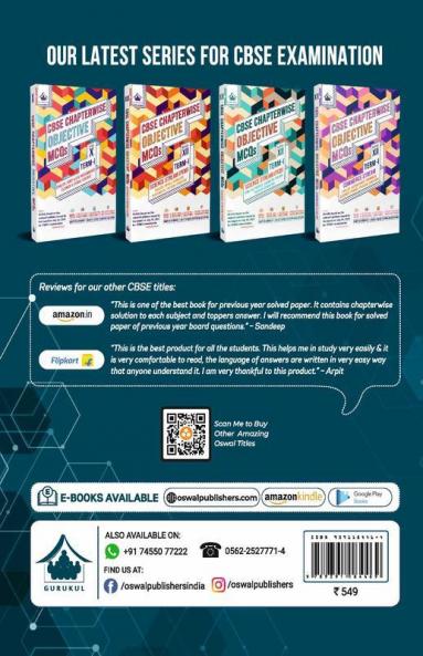 Chapterwise Last Years Solved Papers: CBSE Class 10 for 2022 Examination