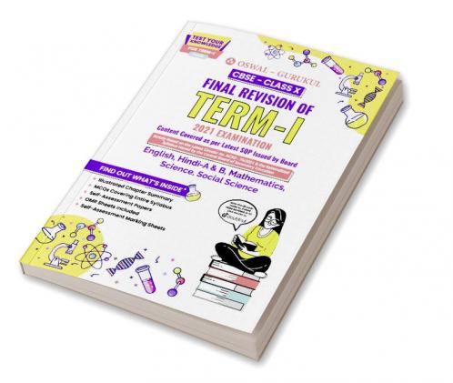 CBSE Final Revision Guide for subjects: Term I Class 10 2021 Examination