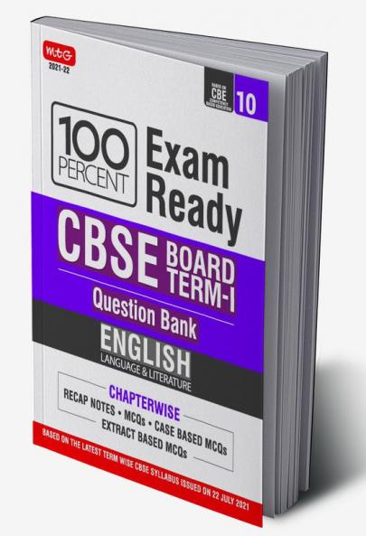 Class 10-100 Percent Exam Ready CBSE Board Term 1 Question Bank English Language & Literature