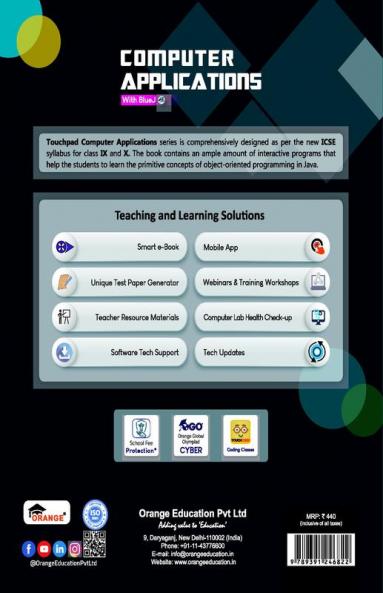 Touchpad ICSE - Computer Applications Class 9