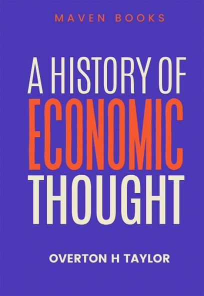 A HISTORY OF ECONOMIC THOUGHT