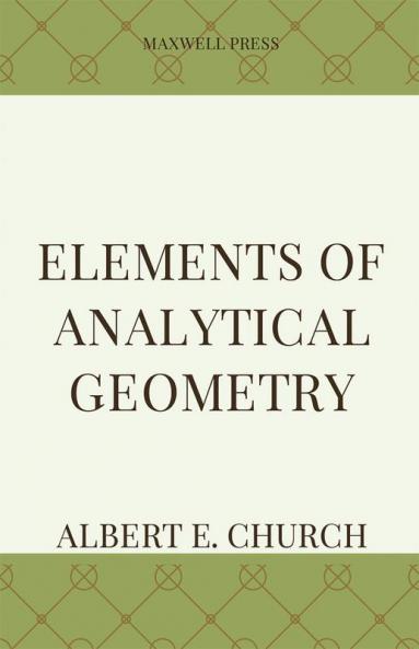 Elements of Analytical Geometry
