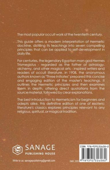 The Kybalion: A Study of The Hermetic Philosophy of Ancient Egypt and Greece