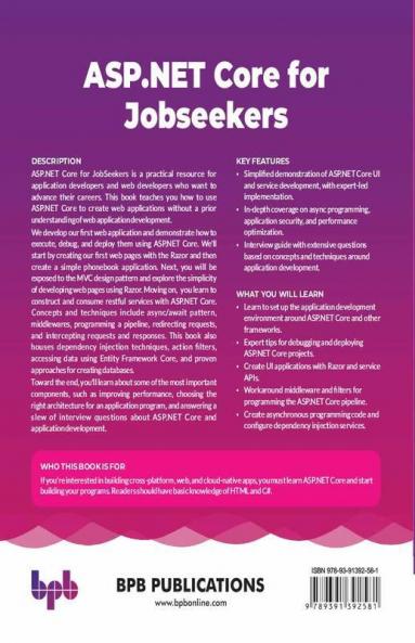 ASP.NET Core for Jobseekers