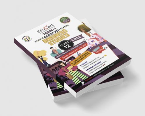 Educart CBSE Term 1 BUSINESS STUDIES Sample Papers Class 12 MCQ Book For Dec 2021 Exam (Based on 2nd Sep CBSE Sample Paper 2021)