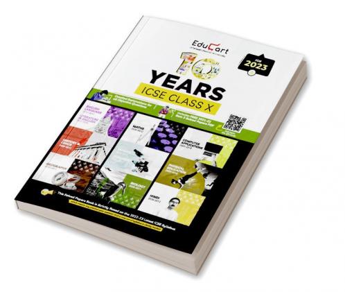 Educart 10 Years Solved Papers ICSE for Class 10 For 2022