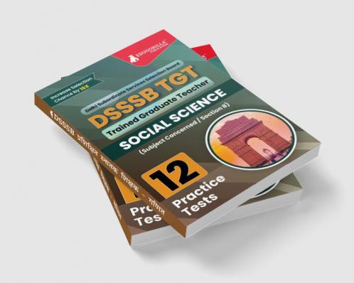 DSSSB TGT Social Studies Exam Prep Book 2023 (English Edition) : Trained Graduate Teacher (Concerned Subject - Section B) - 12 Practice Tests with Free Access To Online Tests