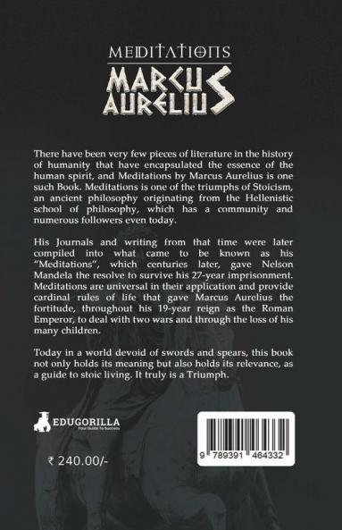 Meditations: Marcus Aurelious' Reflections on Stoicism