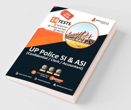 UP Police SI/ASI Book 2023 (English Edition) - 5 Full Length Mock Tests 8 Sectional Tests and 1 Previous Year Papers (1600 Solved Questions) with Free Access to Online Tests